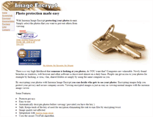 Tablet Screenshot of image-encrypt.com